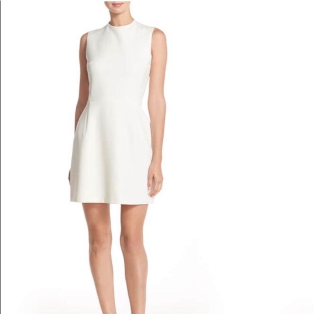 French connection white mini dress
